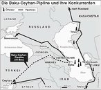 Infografik: l-Pipeline Baku-Ceyhan; Großansicht [FR]