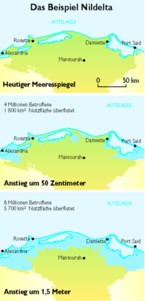 Infografik: Nildelta / Le Monde diplomatique