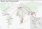 Infografik: Kinderhandel; Großansicht [FR]