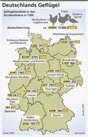 Infografik: Deutschlands Geflgel; Großansicht [FR]