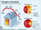 Globus-Grafik: Energie im Haushalt