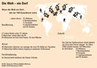 Die Welt als Dorf: DSW-Grafik