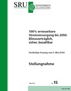 100 % erneuerbare Stromversorgung bis 2050: klimaverträglich, sicher, bezahlbar: Grafik Großansicht