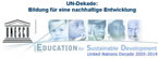 UN-Dekade für eine nachhaltige Entwicklung 2005-2014