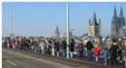 Menschenkette Köln, 22.2.03